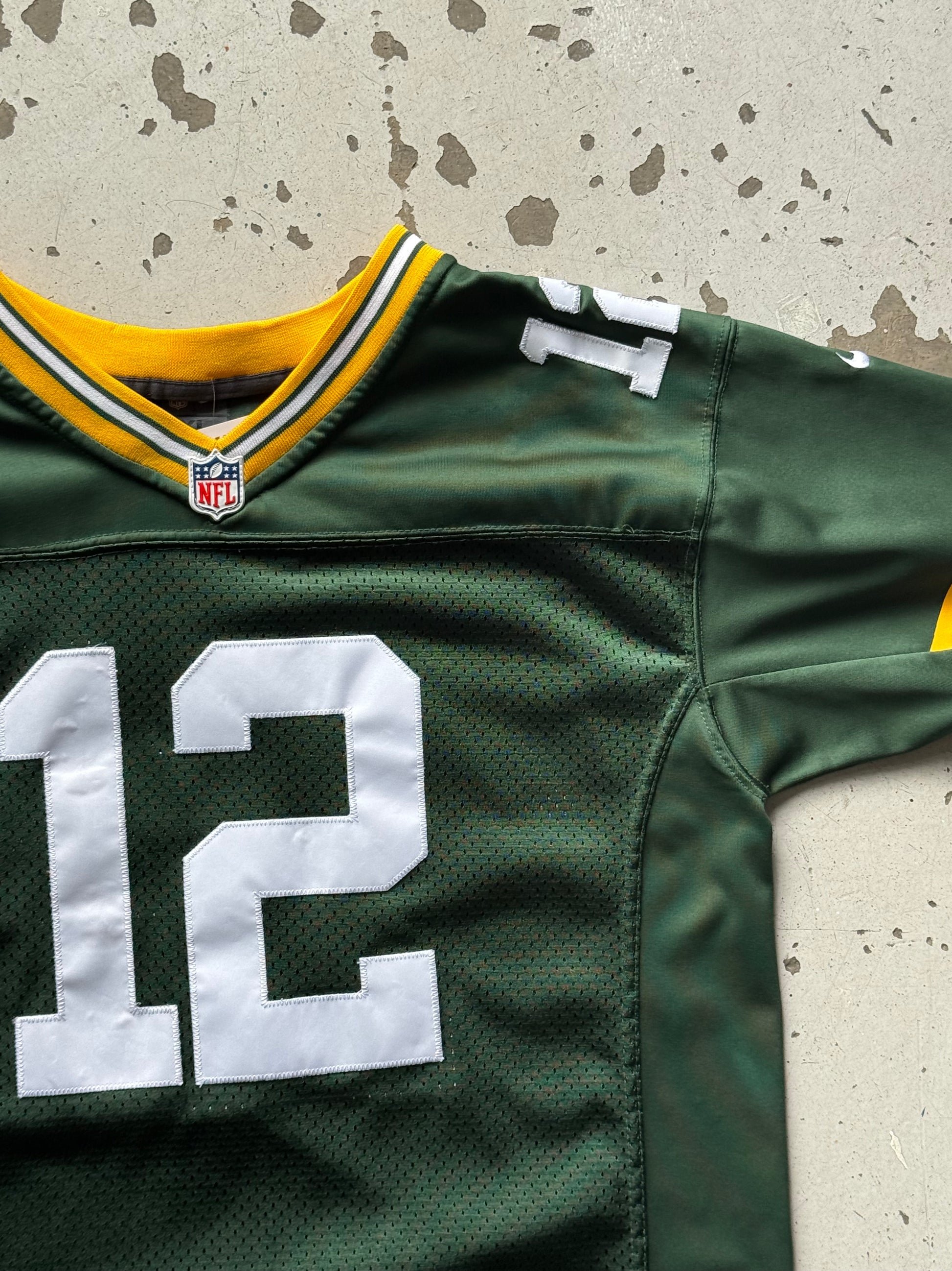 Nike |  Rodgers 12 NFL jersey | grøn | Medium