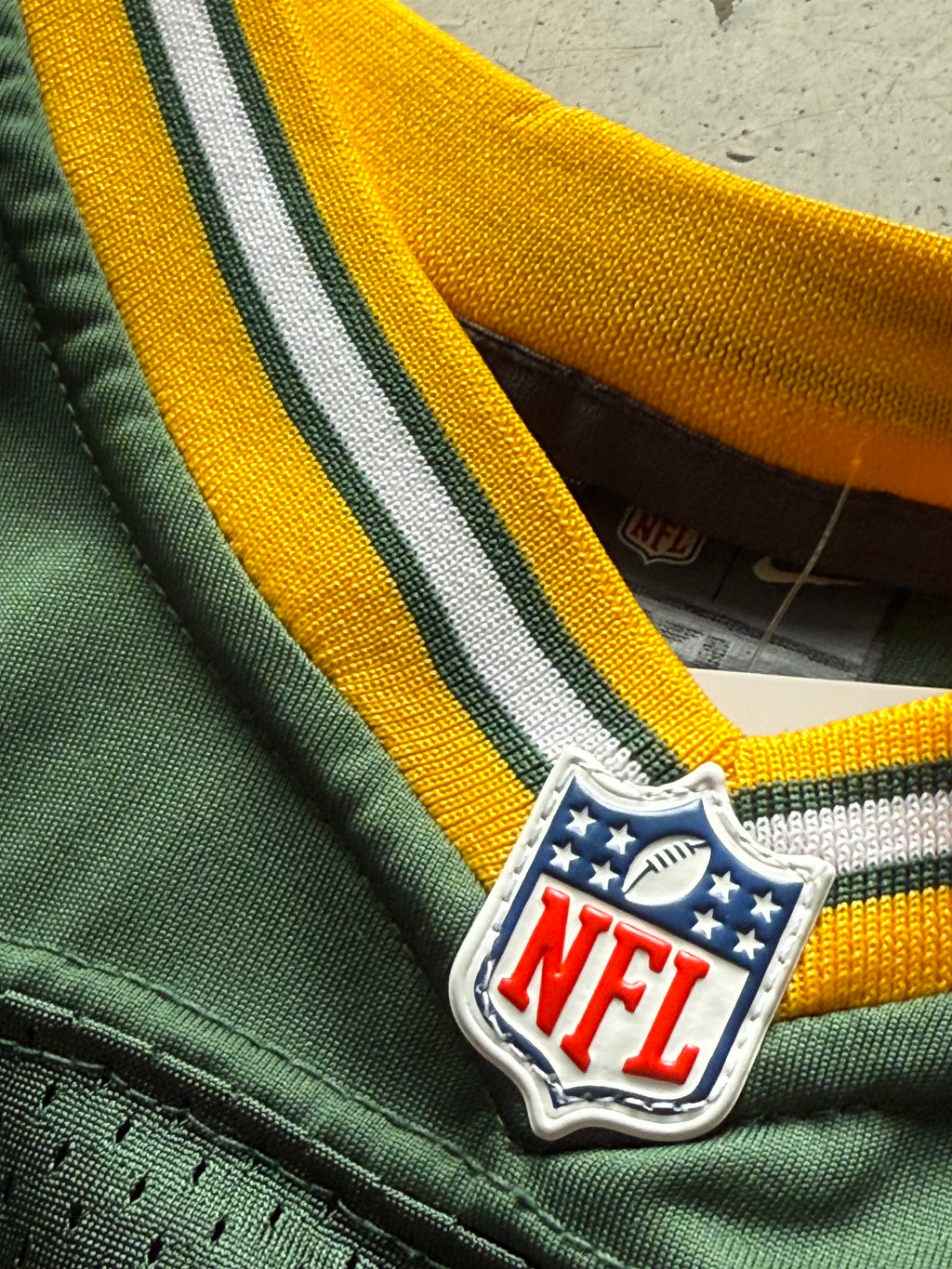 Nike |  Rodgers 12 NFL jersey | grøn | Medium