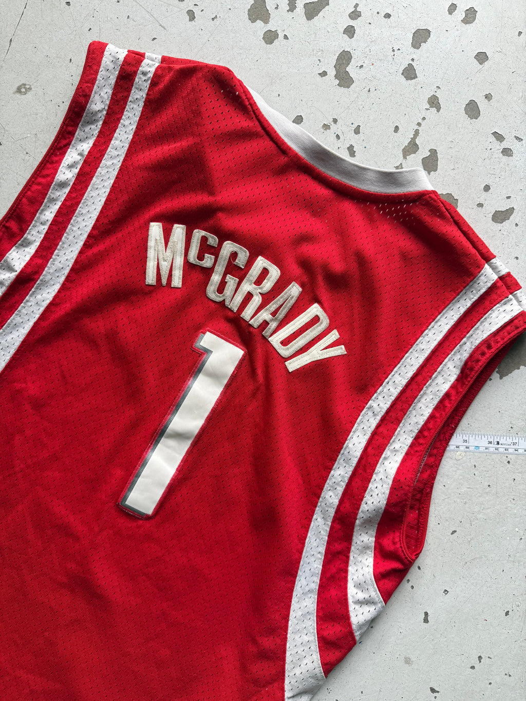 Reebok | McGrady #1 jersey | rød | Medium