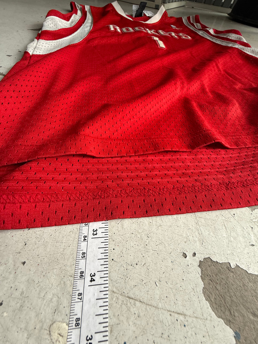 Reebok | McGrady #1 jersey | rød | Medium