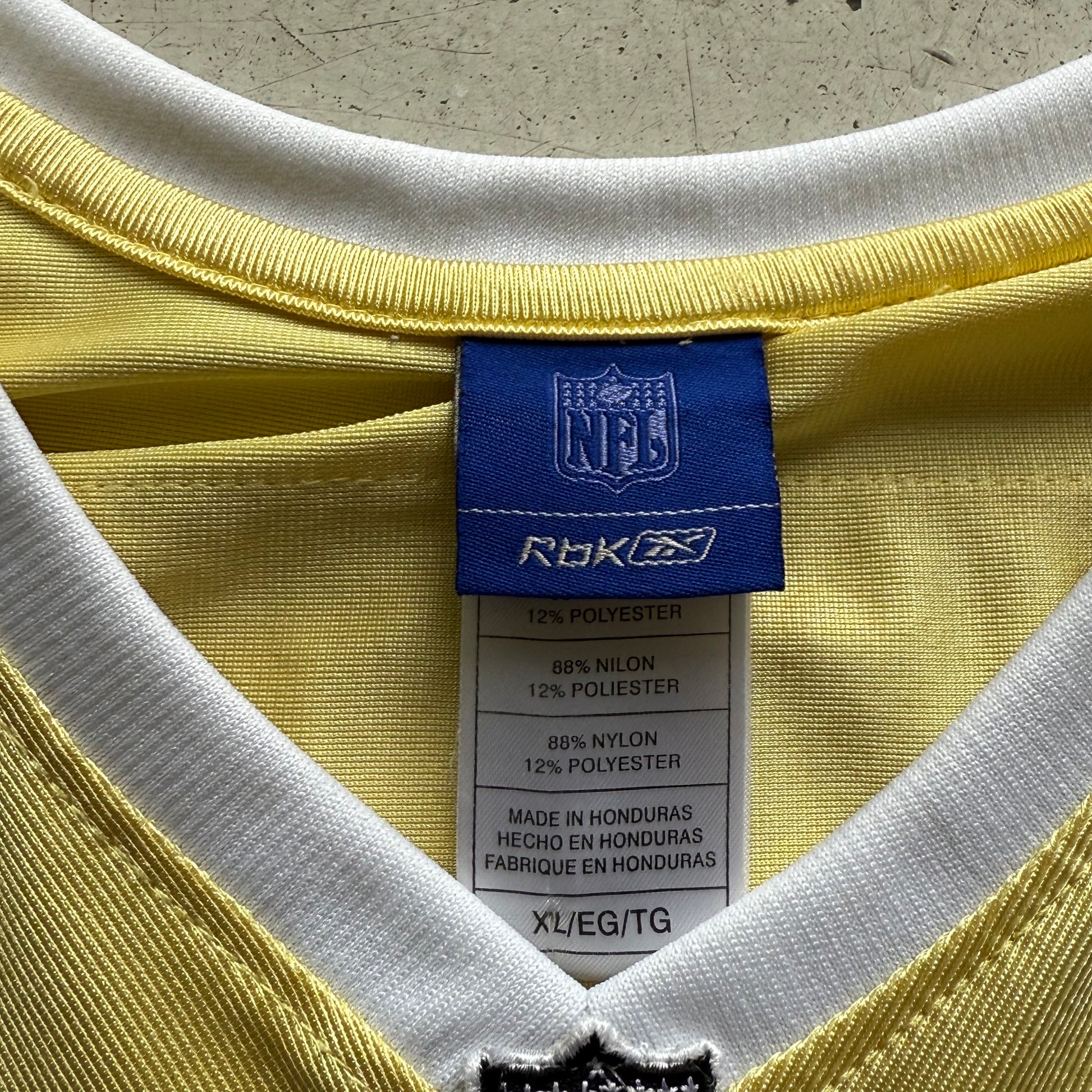 Reebok | Pittsburgh Steelers Polamalu #43 NFL jersey | gul | XL