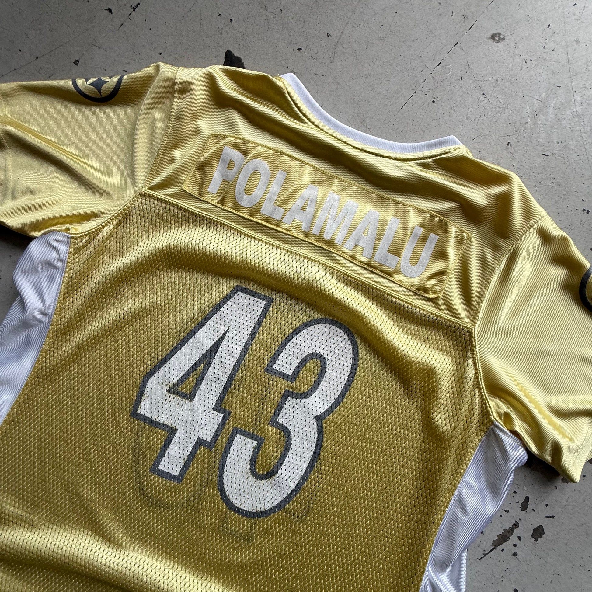 Reebok | Pittsburgh Steelers Polamalu #43 NFL jersey | gul | XL