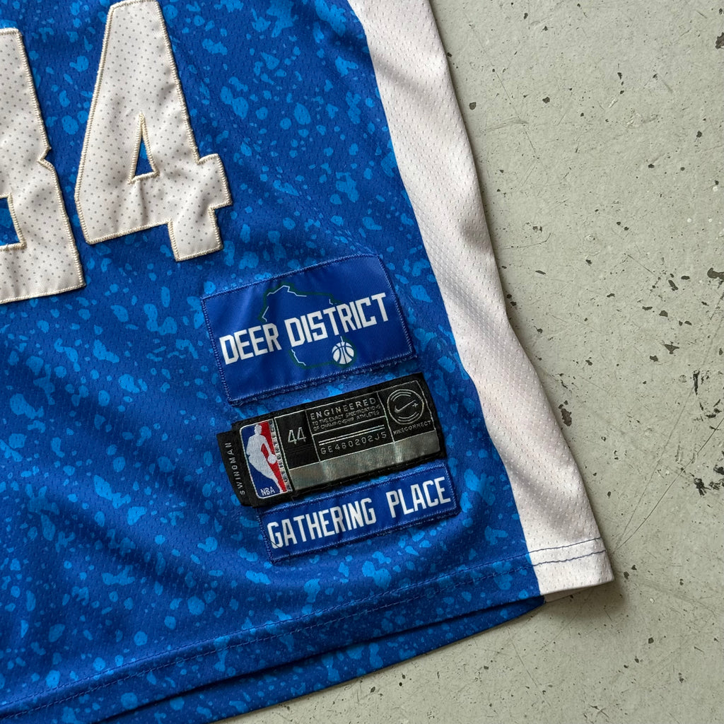 Nike | Antetokounmpo 34 jersey | blå/hvid | M (44)