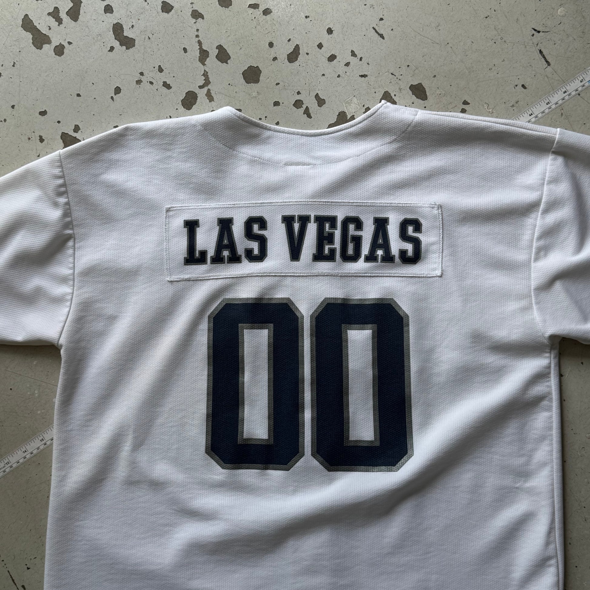 Hard Rock Cafe | baseball jersey | hvid/blå | XXL