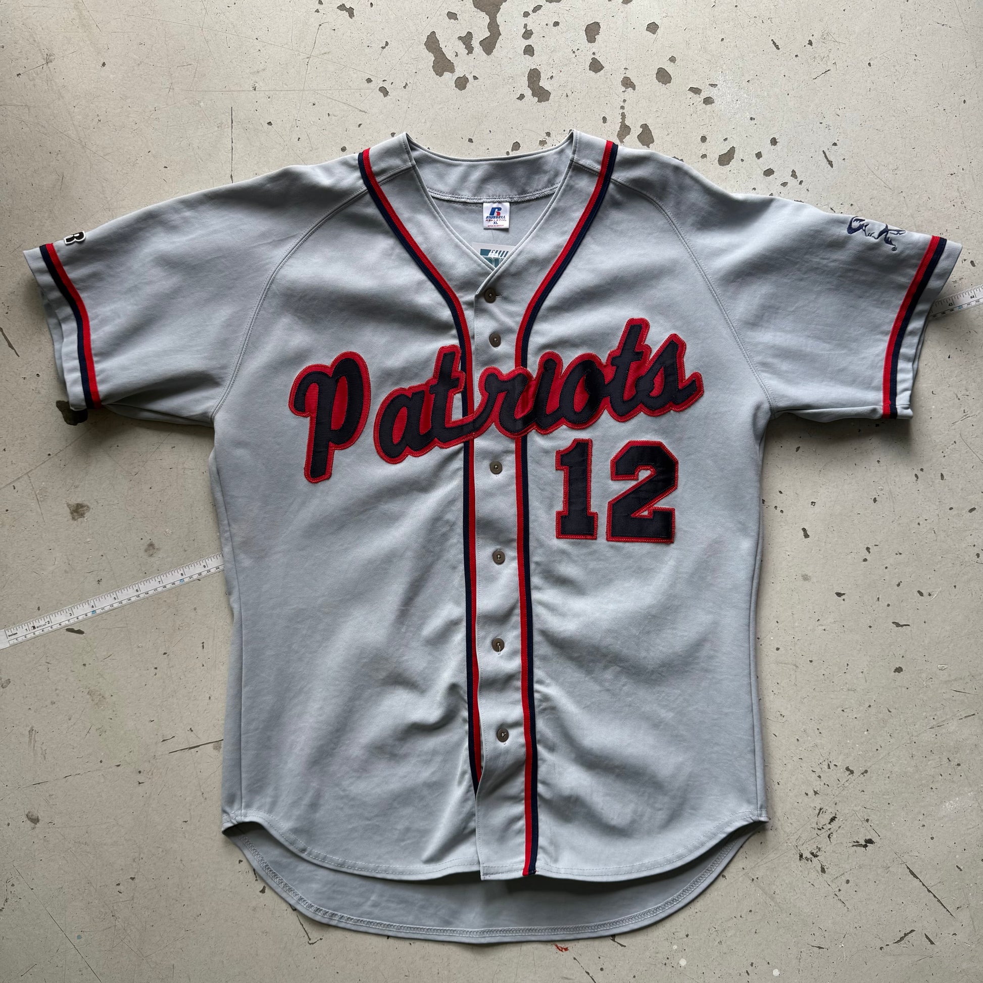 MLB | Russel Athletic| Grå/Rød | XL