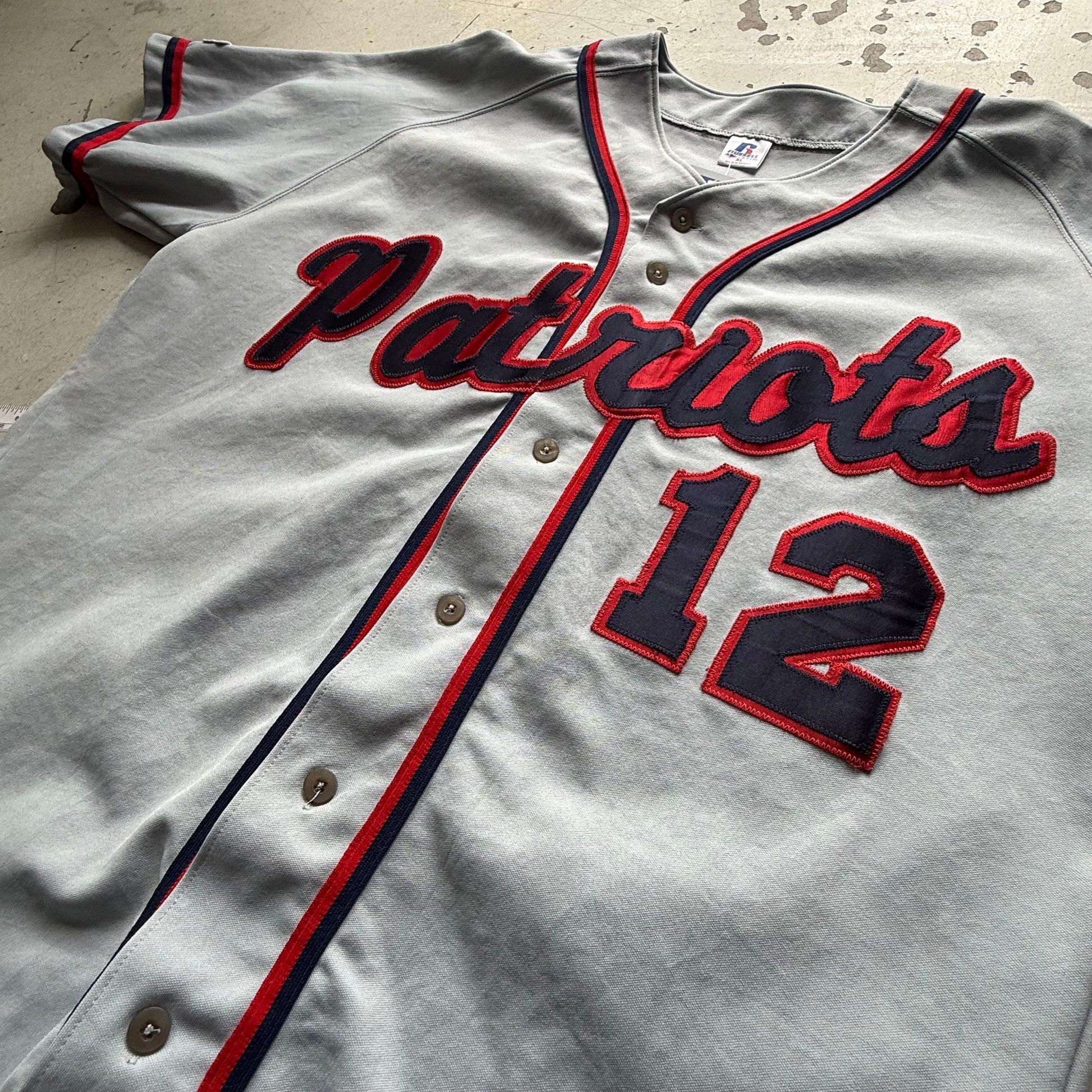 MLB | Russel Athletic| Grå/Rød | XL