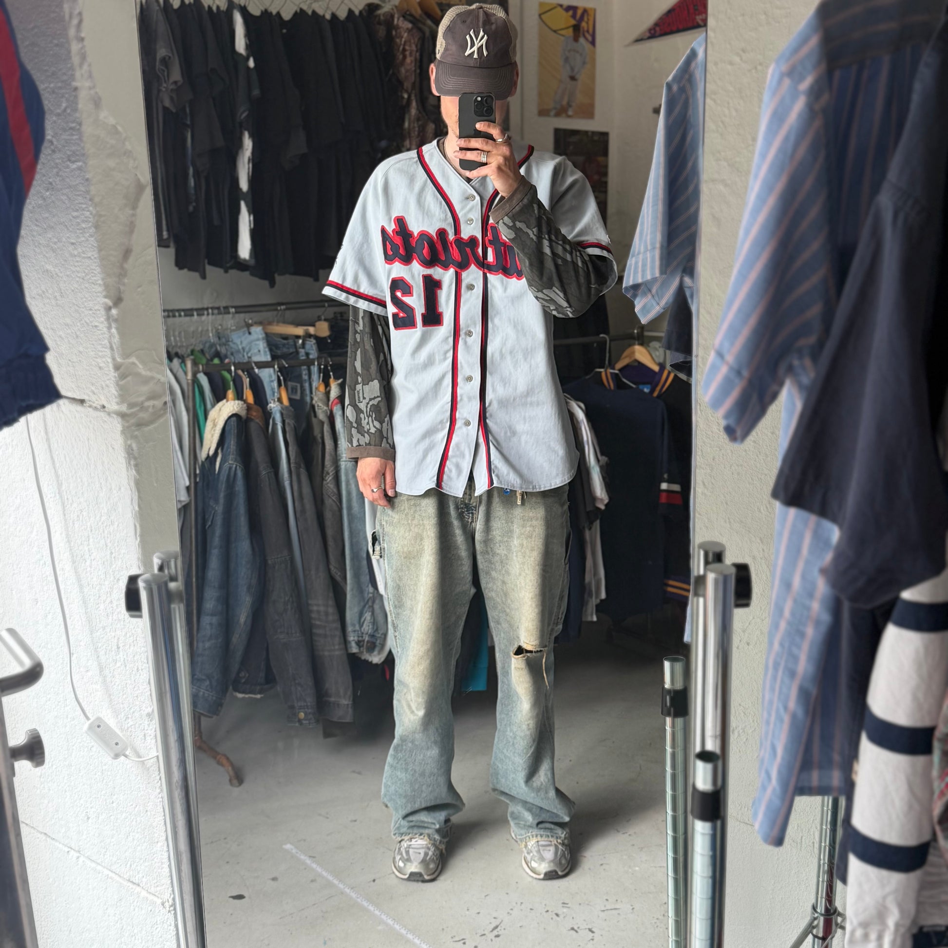 MLB | Russel Athletic| Grå/Rød | XL