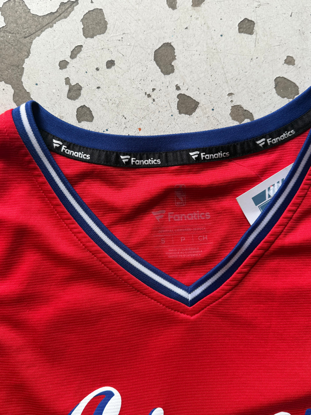 NBA | Sixers Embiid #21 | rød| M