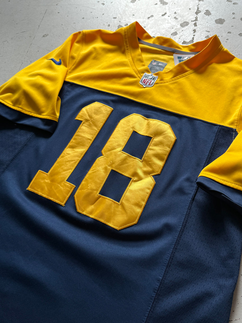 NFL | Cooper Kupp #18 | navy/gul | M