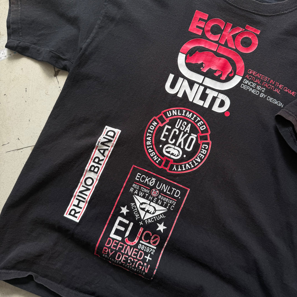 Ecko Unltd. | graphic t-shirt | sort/rød | L