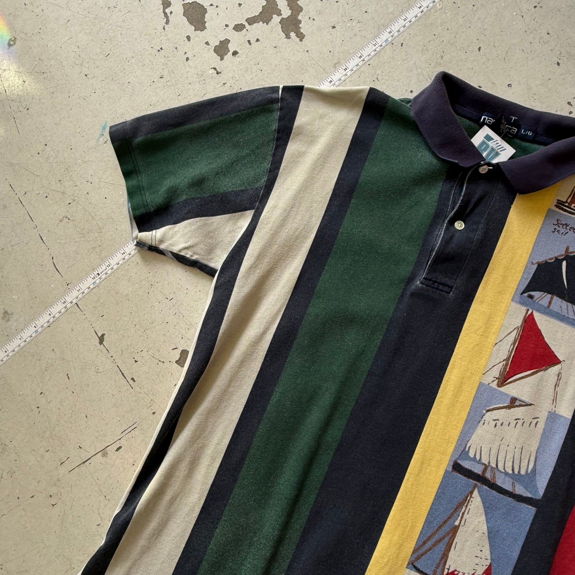 Nautica | polo shirt | flerfarvet | L