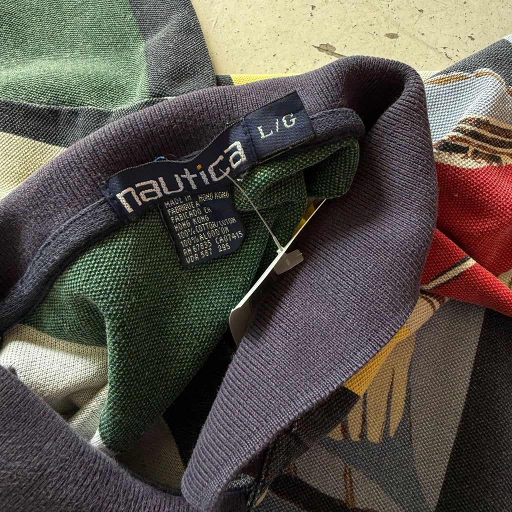 Nautica | polo shirt | flerfarvet | L