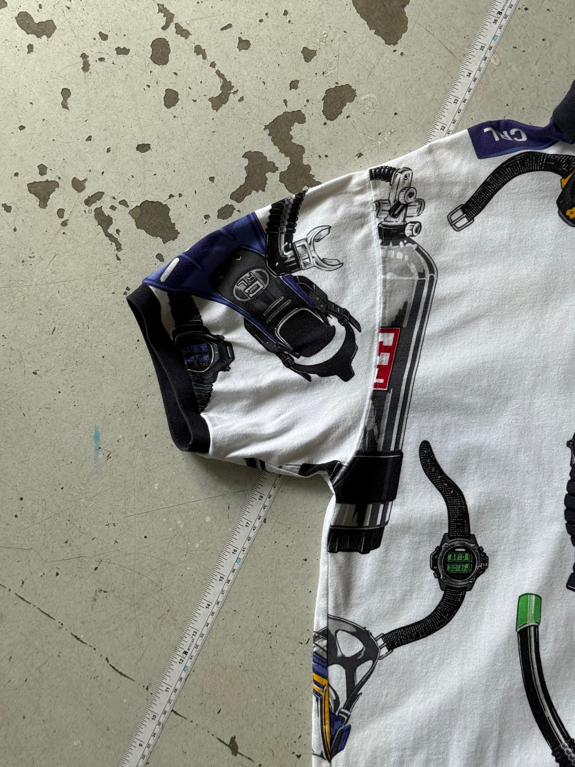 Chaps Ralph Lauren | polo | hvid/multifarvet | L
