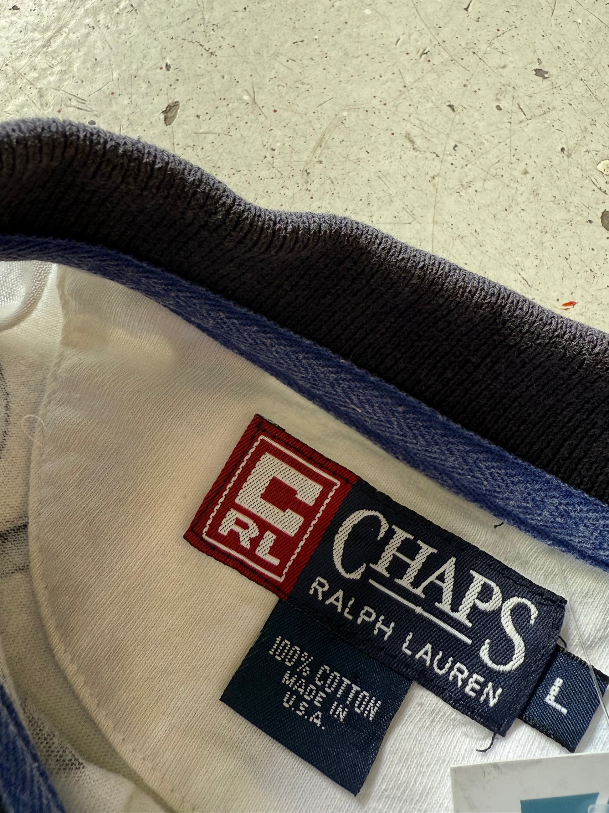 Chaps Ralph Lauren | polo | hvid/multifarvet | L