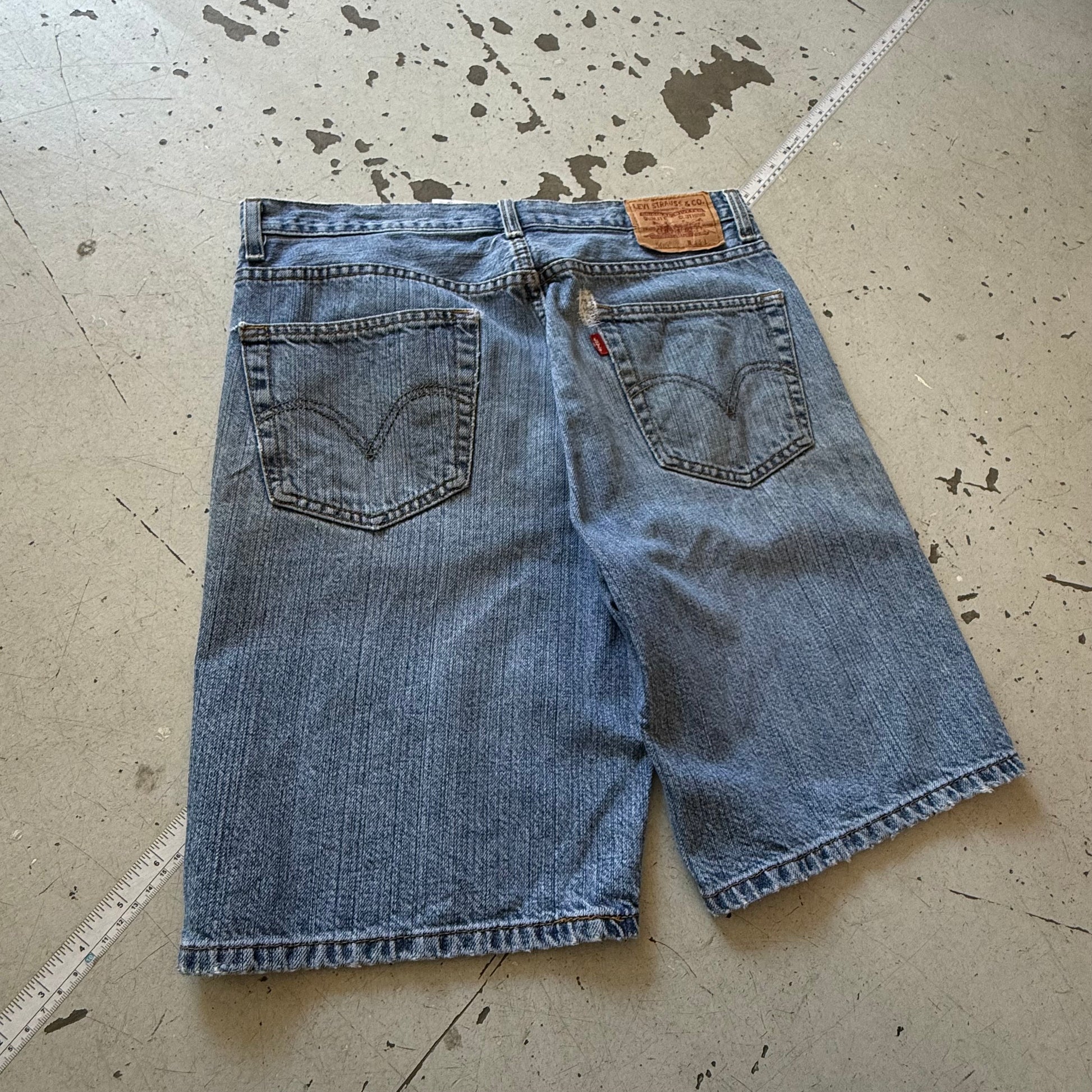 Levi’s 505 | denim shorts | lys blå | W33