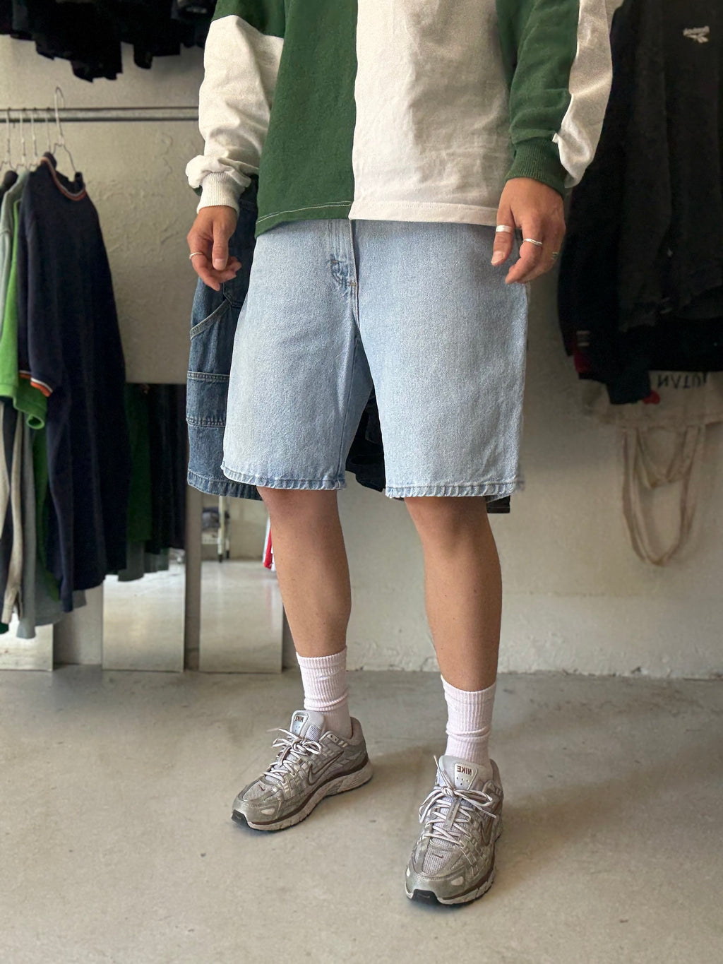 Wrangler | denim shorts | lys blå | W34