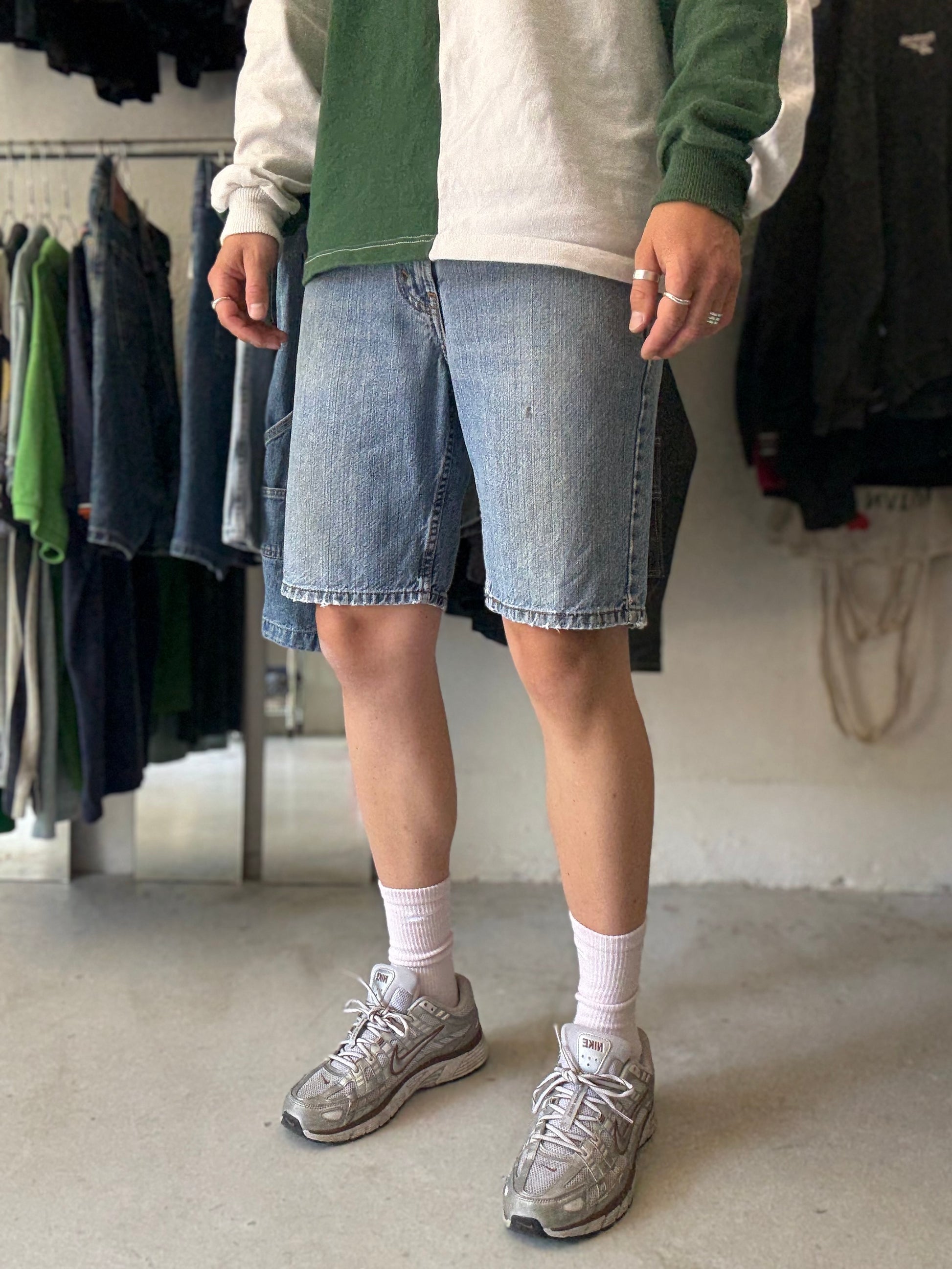 Levi’s 505 | denim shorts | lys blå | W33