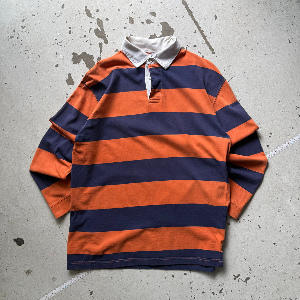 Rugby trøje | orange/navy | M