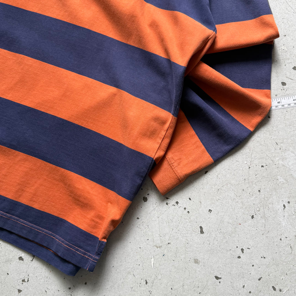 Rugby trøje | orange/navy | M