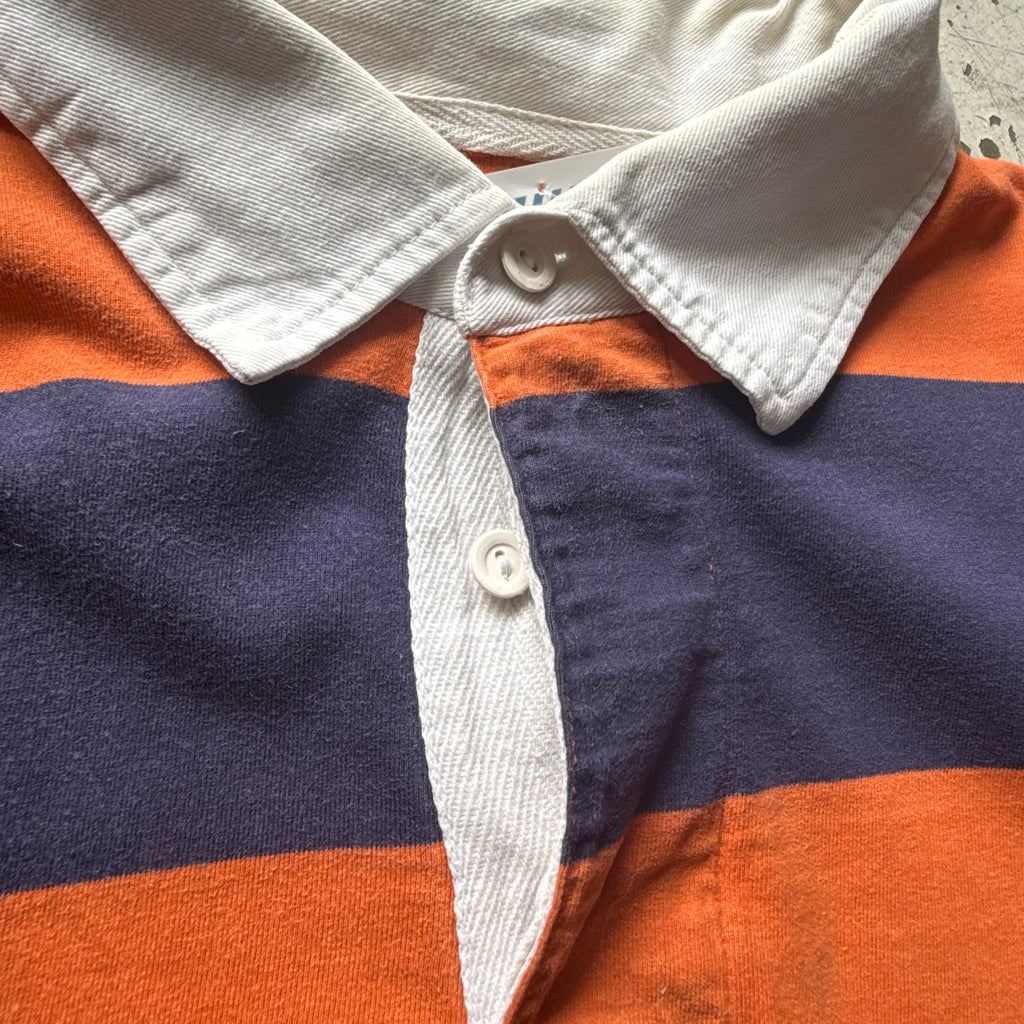Rugby trøje | orange/navy | M