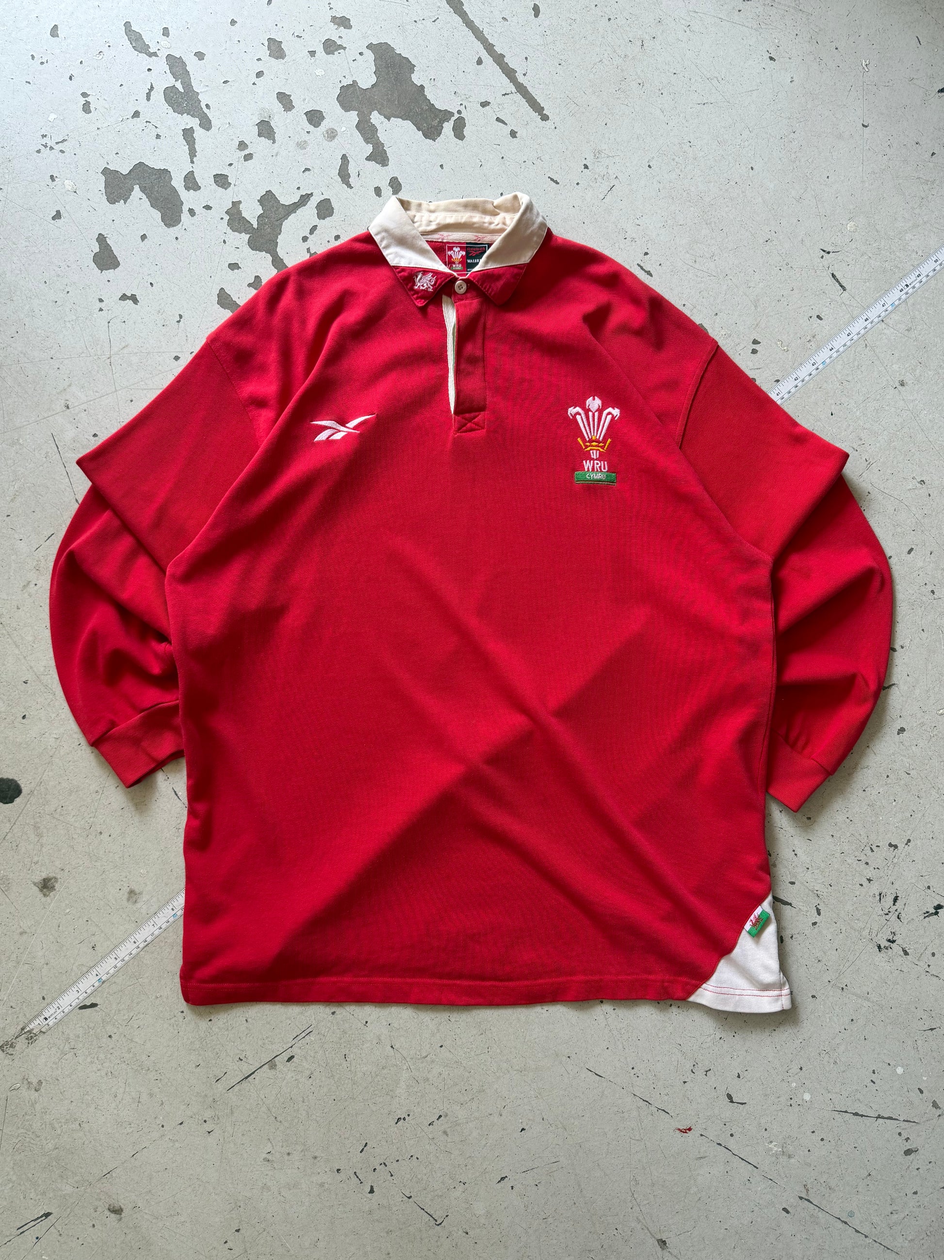 Reebok | Wales rugby trøje | rød | XL