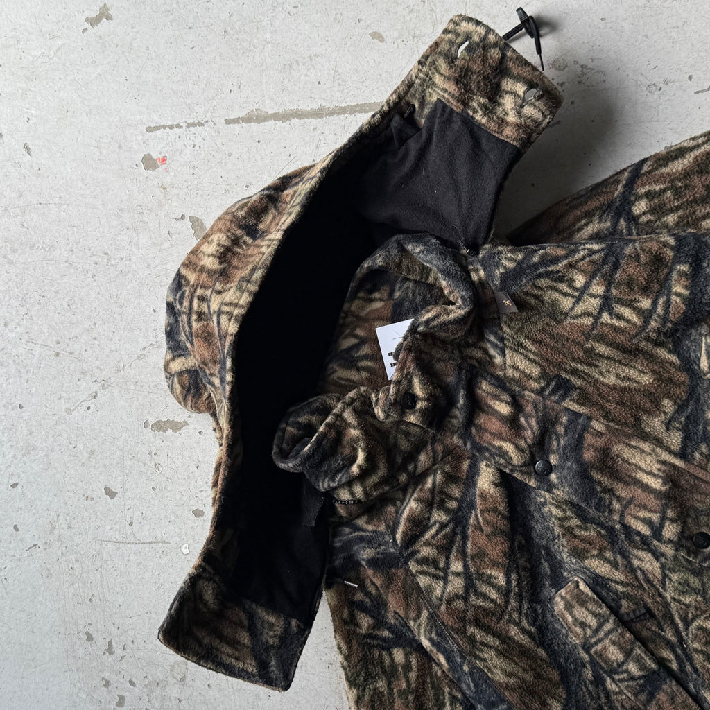 Vintage Camo Fleece Hunting Jacket – Realtree (L)