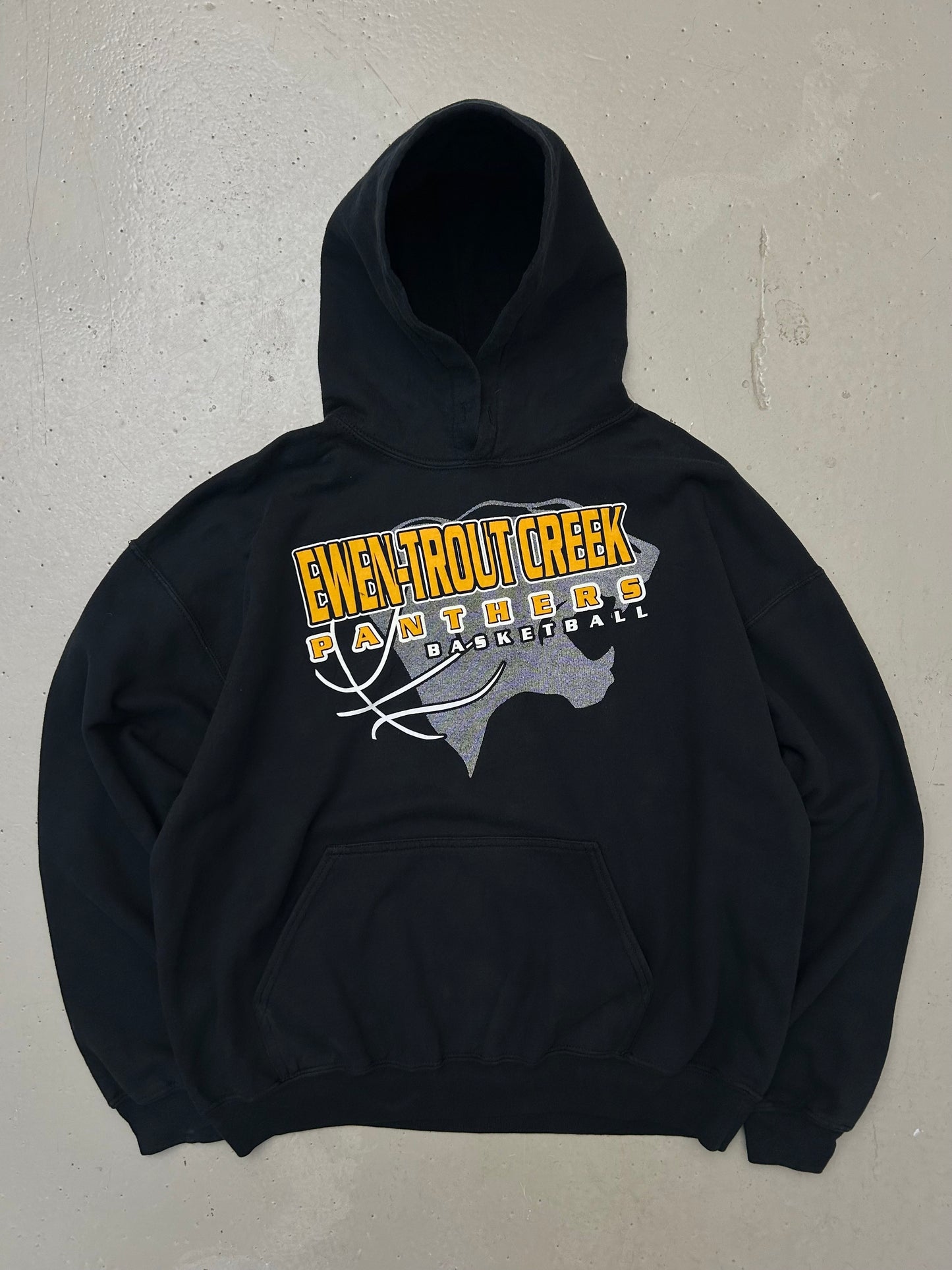 College Vintage Hoodie - Large