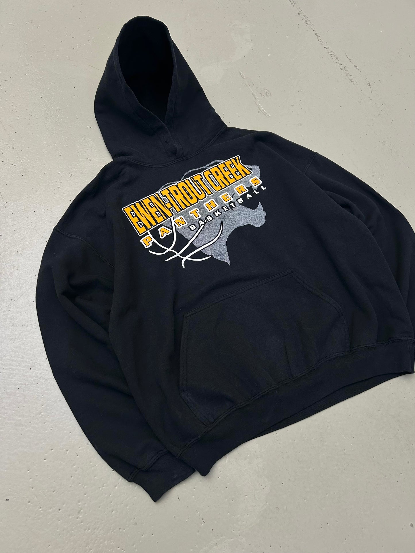 College Vintage Hoodie - Large