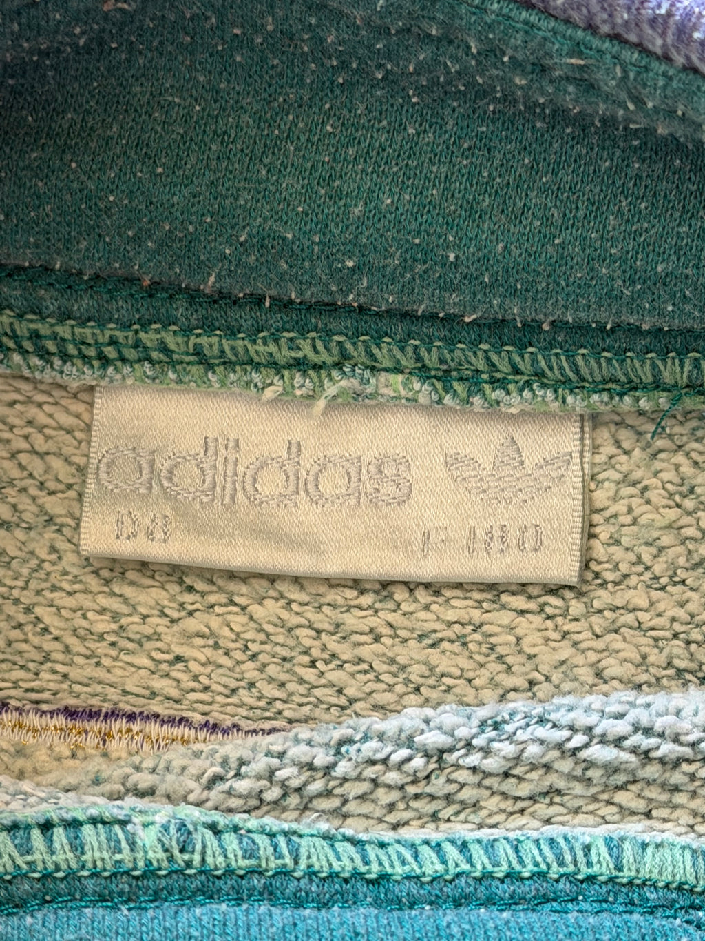 Adidas | St. Moritz 1948 Olympics sweatshirt | grøn/lilla | M