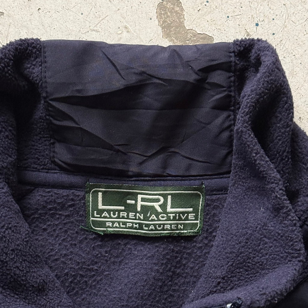 Ralph Lauren fleecejakke vintage navy Lauren Active - Small