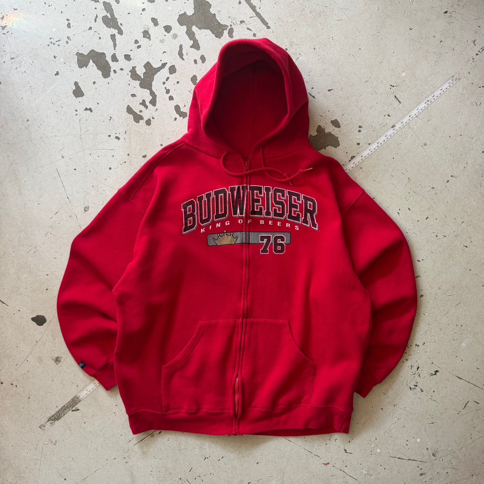 90s  | hoodie | rød | XL