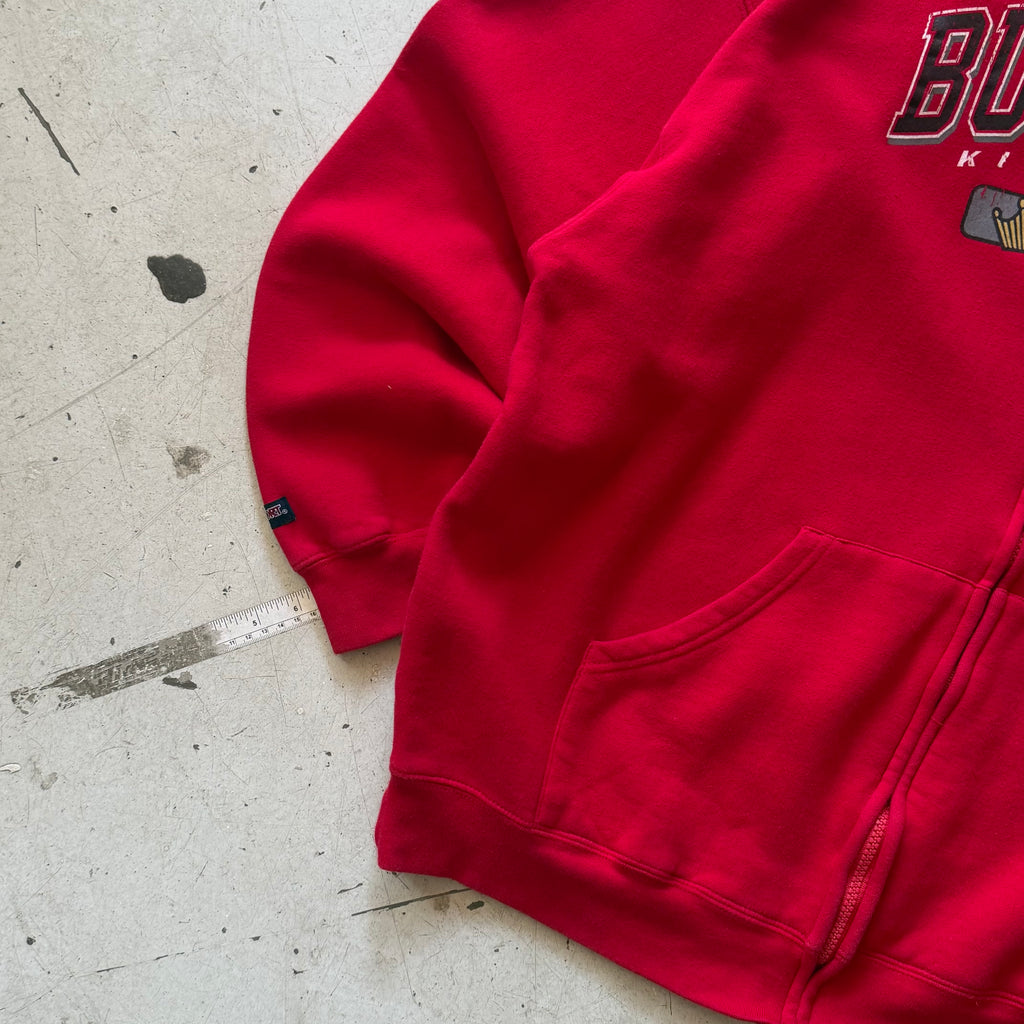 90s  | hoodie | rød | XL