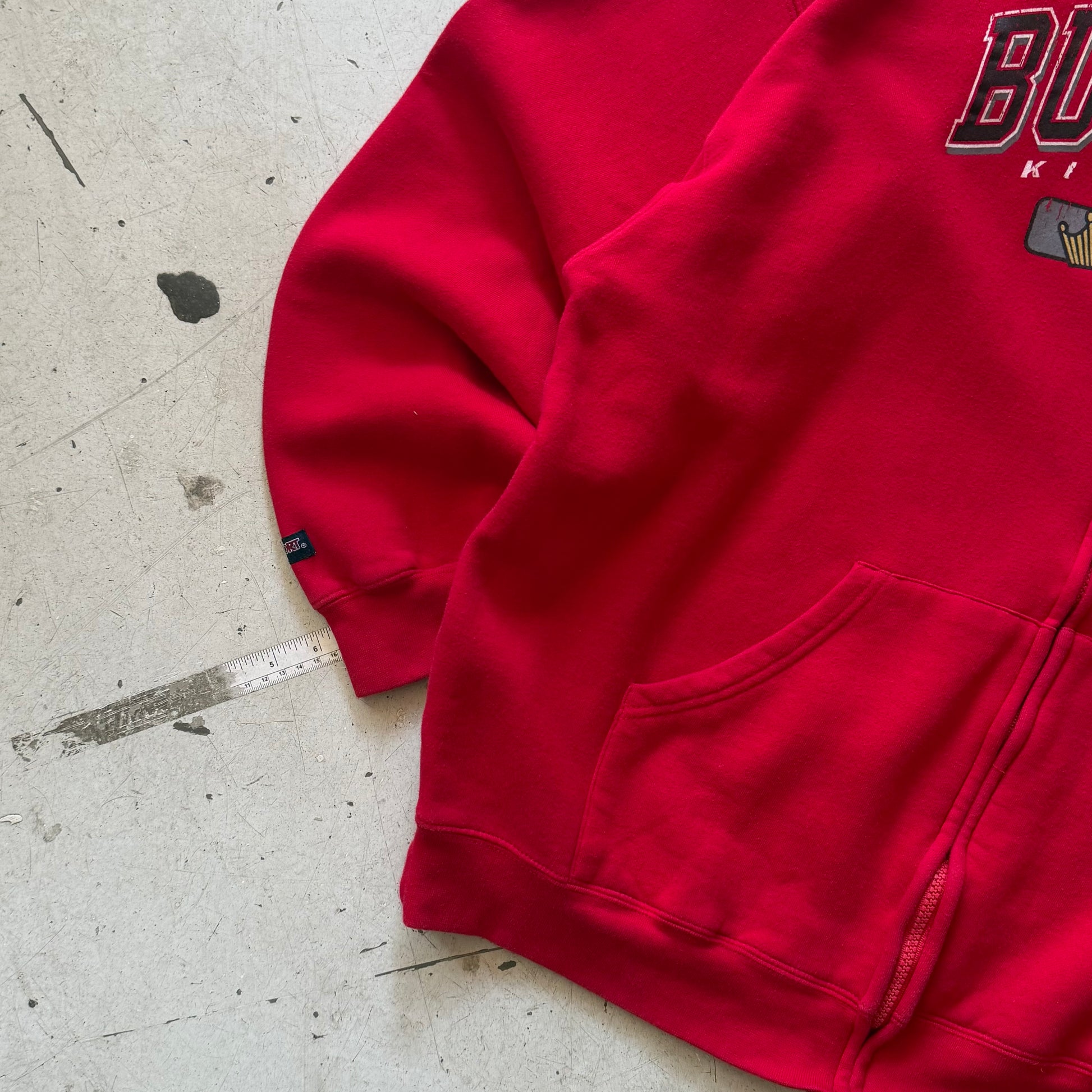 90s  | hoodie | rød | XL