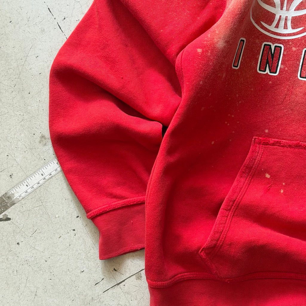 Distressed Nike  | hoodie | rød | S