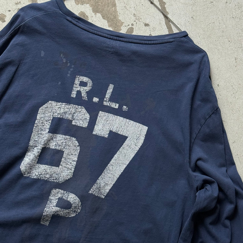 Polo Ralph Lauren long sleeve – Herre L – Navy RL67