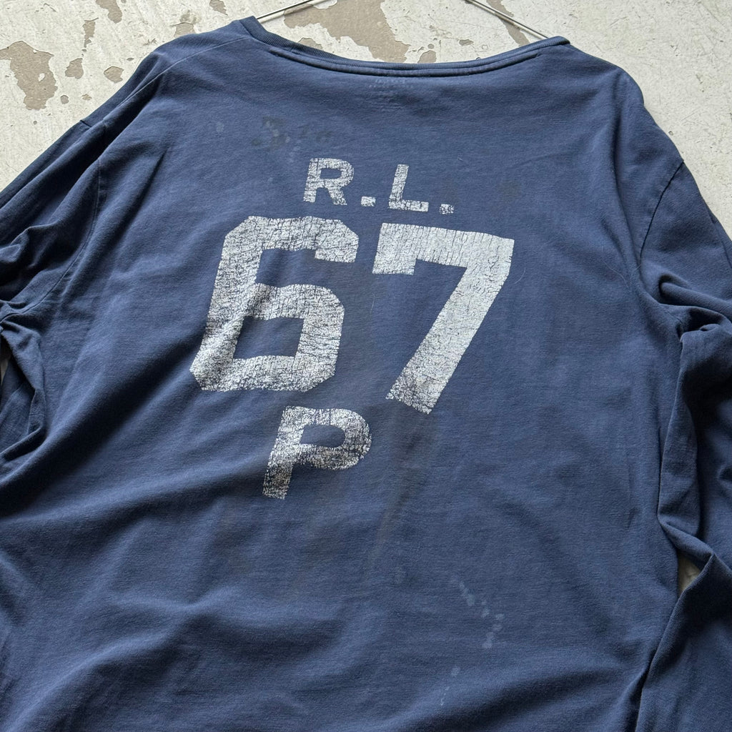 Polo Ralph Lauren long sleeve – Herre L – Navy RL67