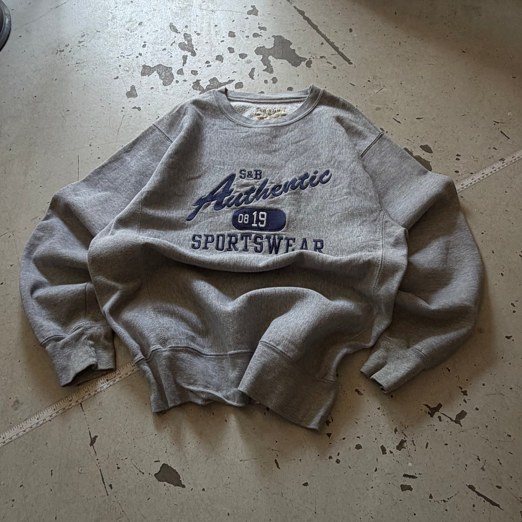 MadeinUsa  | crewneck | grå | L