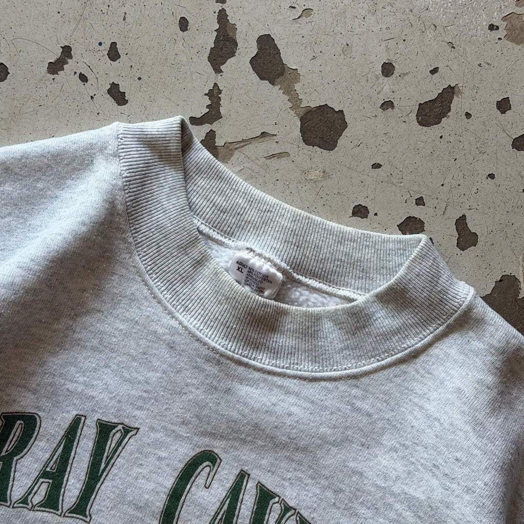 MadeinUsa  | crewneck | grå | M