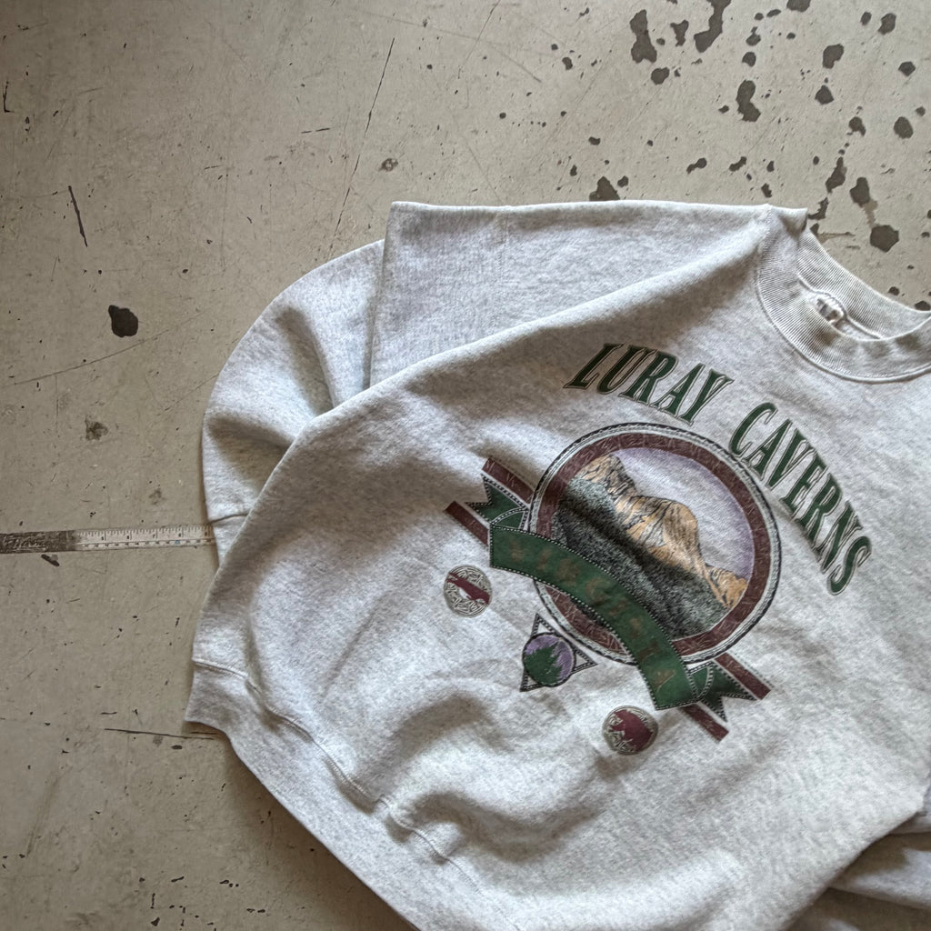 MadeinUsa  | crewneck | grå | M