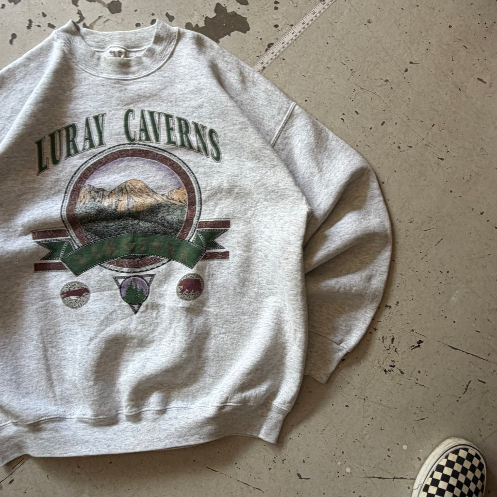 MadeinUsa  | crewneck | grå | M
