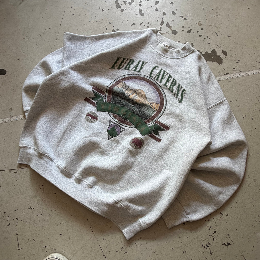 MadeinUsa  | crewneck | grå | M