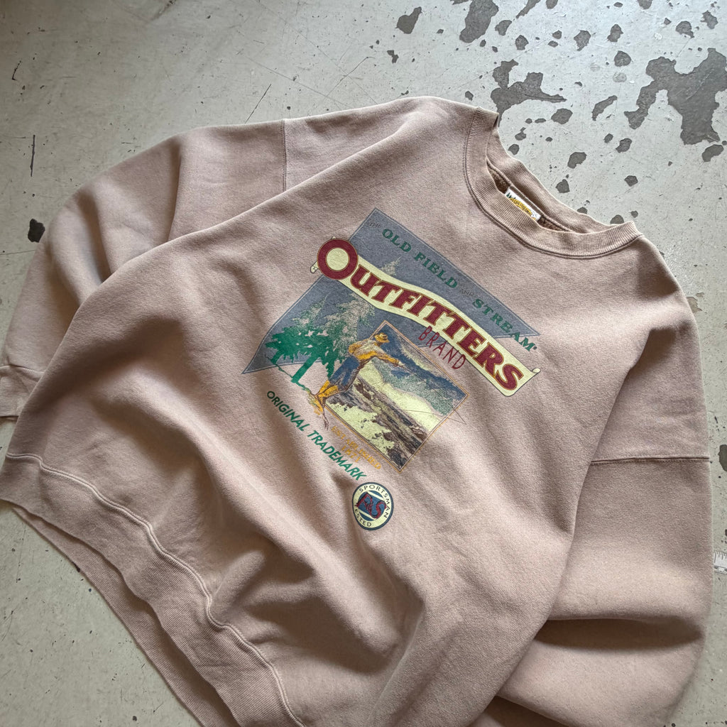 MadeinUsa  | crewneck | beige | XL