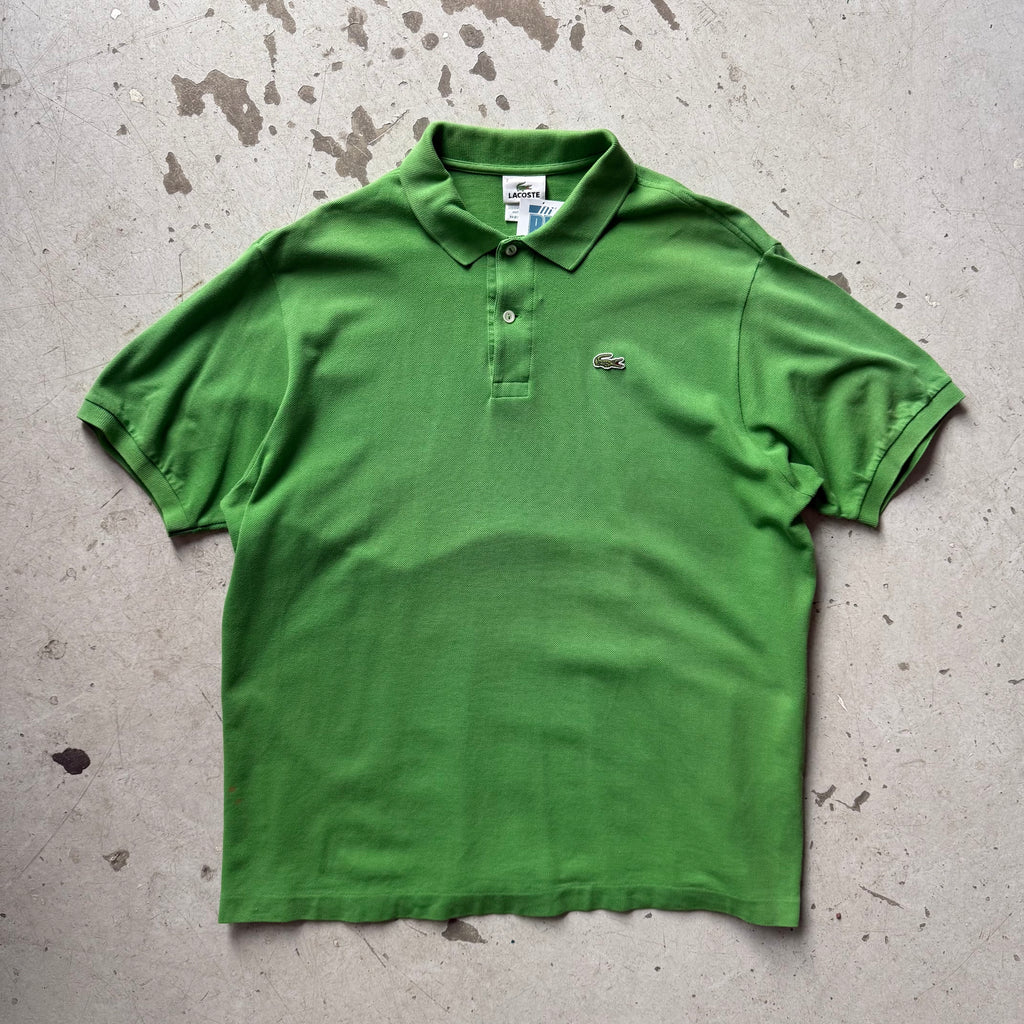 Vintage Lacoste polo – Herre XL – Klassisk grøn