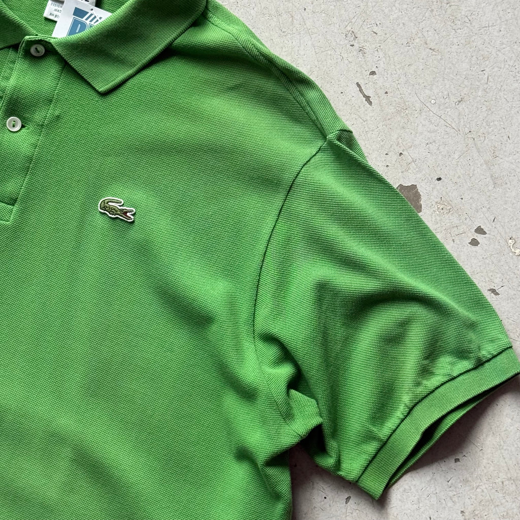 Vintage Lacoste polo – Herre XL – Klassisk grøn