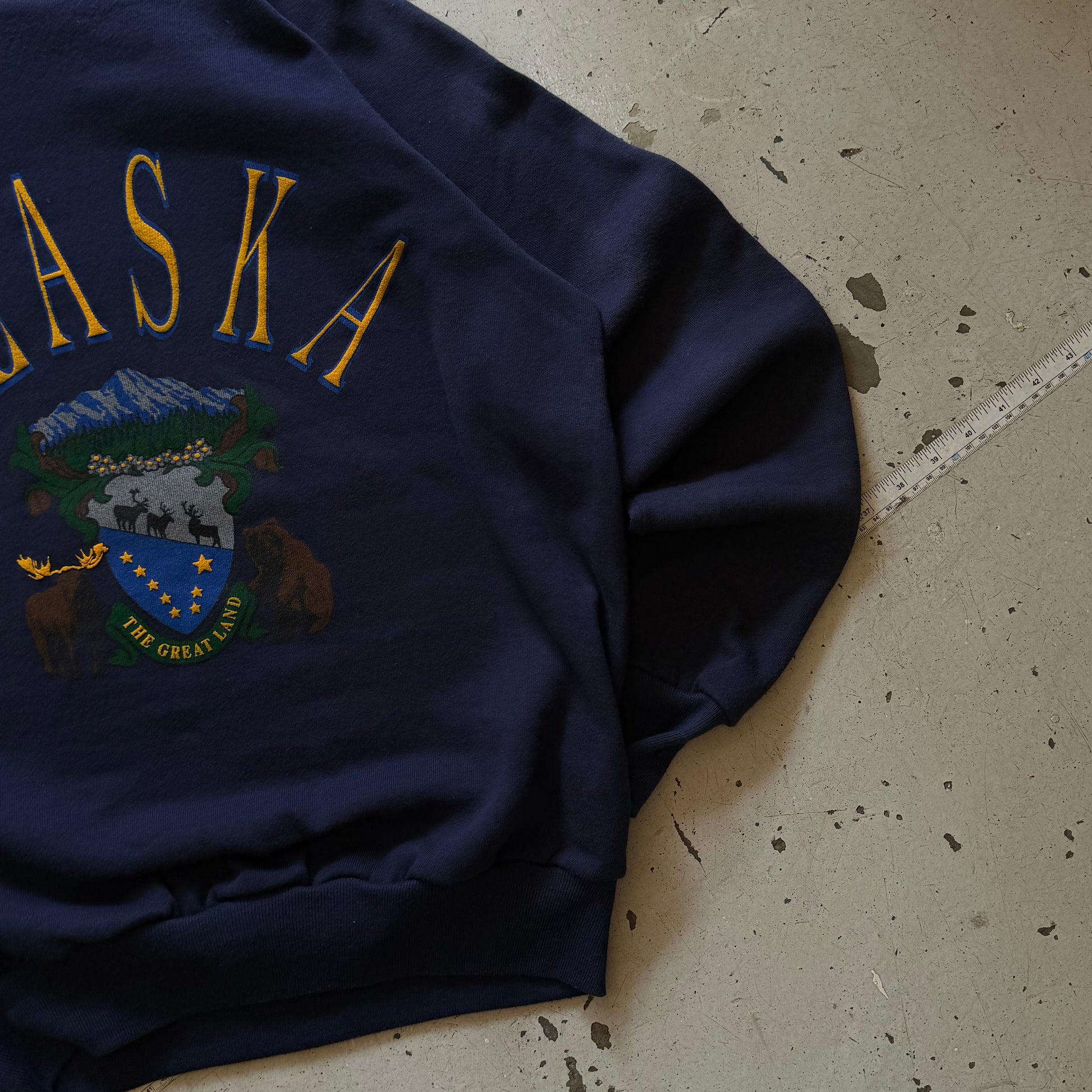 MadeinUsa  | crewneck | navy | M