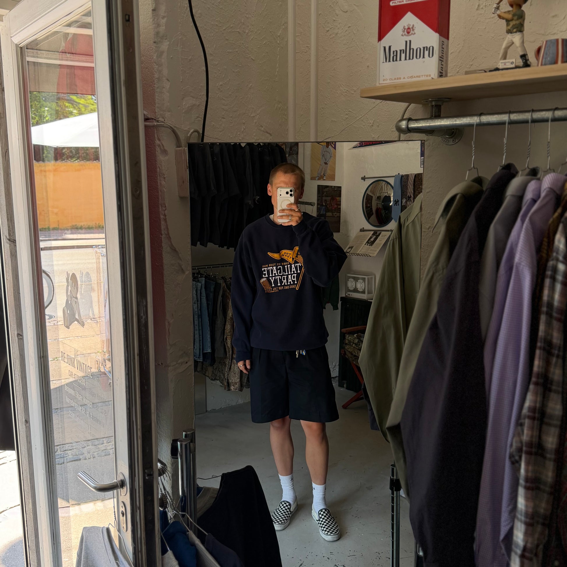 MadeinUsa  | crewneck | navy | XL