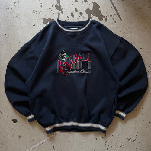 00's  | crewneck | navy | L