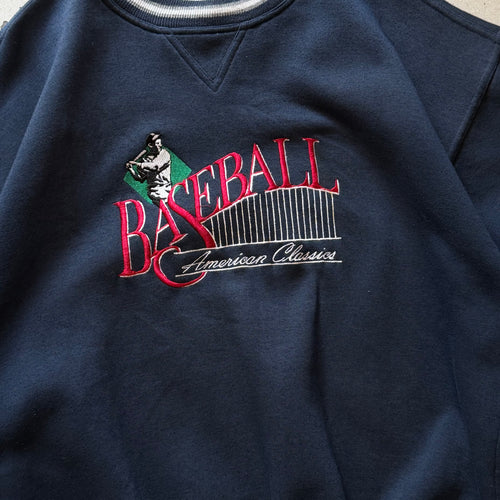 00's  | crewneck | navy | L