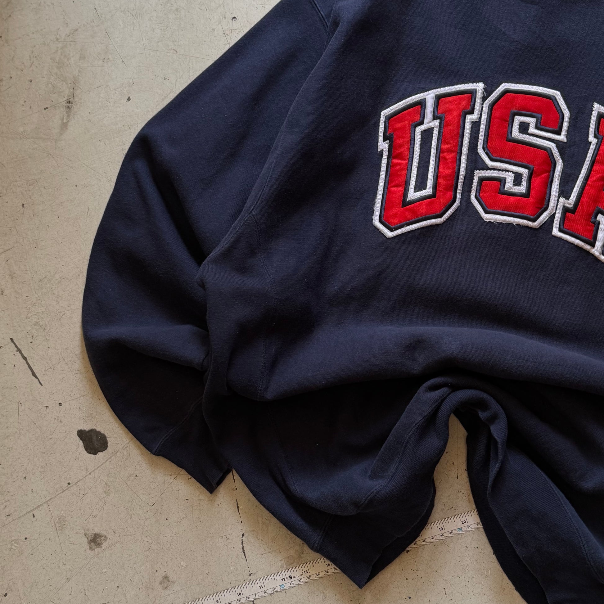 MadeinUsa  | crewneck | navy | XXL