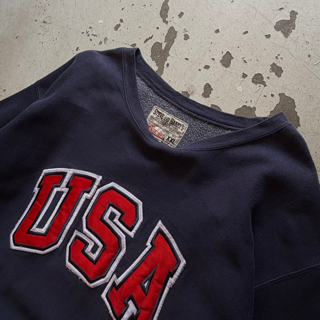 MadeinUsa  | crewneck | navy | XXL